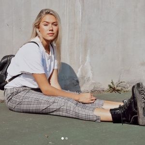 Grey Bandit Plaid Pants